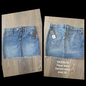 Hudson Jean skirt